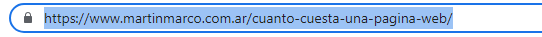 ejemplo de url