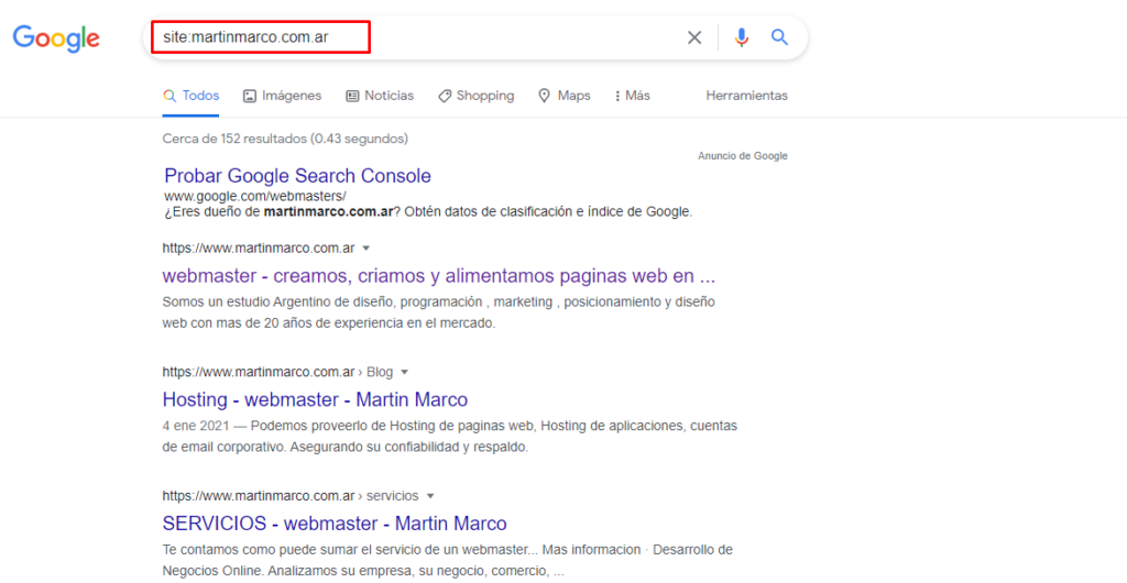 busqueda google