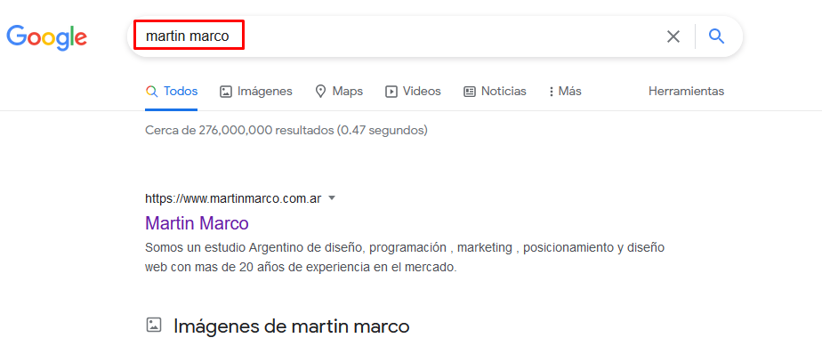busqueda navegacional