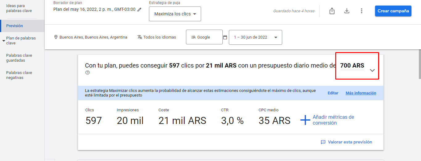 simulador google ads